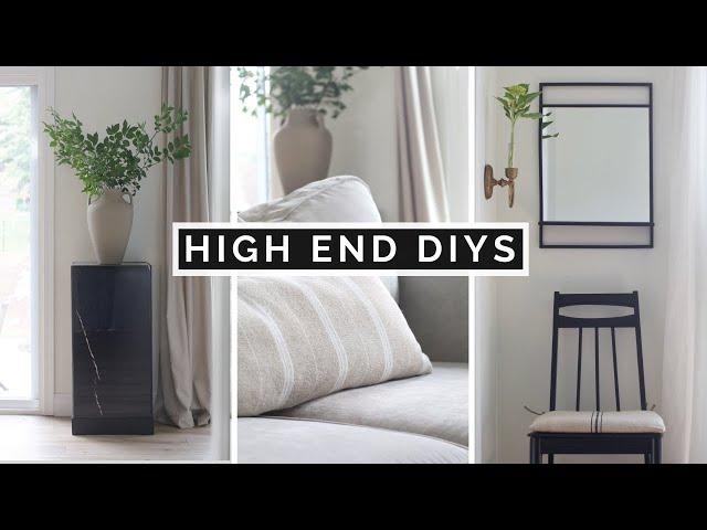 DIY HIGH END HOME DECOR | SAVE THOUSANDS $$$