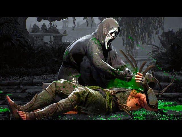 MK1 Ghostface All Fatalities & Animality Mortal Kombat 1