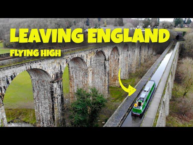 Crossing the World's Largest Aqueduct on a Narrowboat Will we Make it in Time?