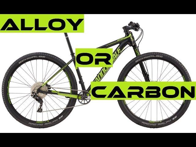 Cannondale F-SI Alloy + 700$ = FSI Carbon! Buyer's Guide To What XC Bike To Choose.