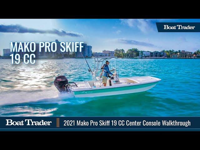 2021 MAKO PRO SKIFF 19 Center Console Boat Walkthrough