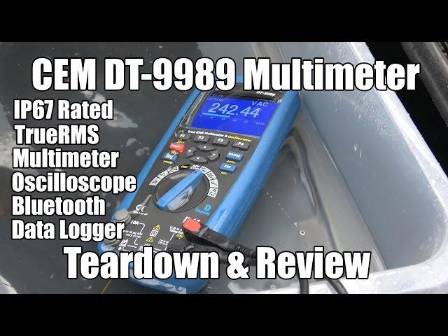 CEM DT-9989 Multimeter - Teardown & Review