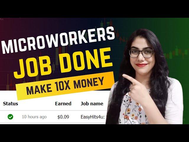 (PROOF) How To Earn Money From Microworkers| Microworkers Tutorial In Hindi + Review (2024)