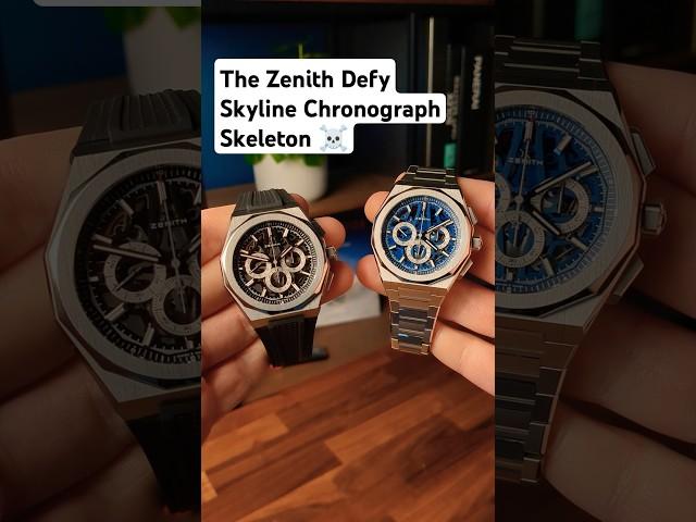 This Is The New Zenith Defy Skyline Chronograph Skeleton ️ #Fratello #watches #zenith