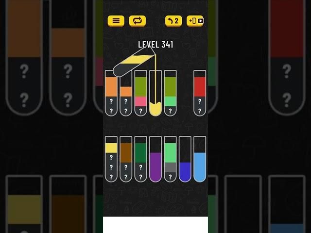 Water sort puzzle level 341