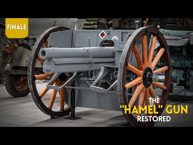 WORKSHOP WEDNESDAY: Restoration complete! Australian-Captured WWI Feldkanone 96 documentary