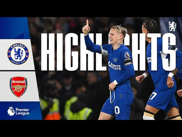 Chelsea 2-2 Arsenal | HIGHLIGHTS | Premier League 2023/24