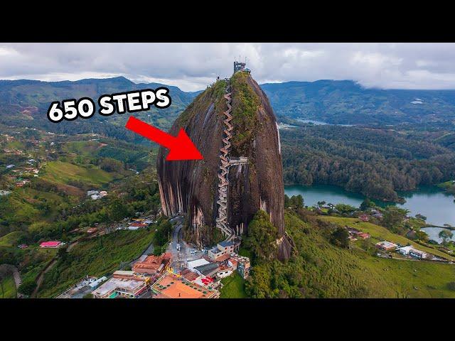 I Climbed Colombia's Biggest Rock (Medellin Travel Guide)