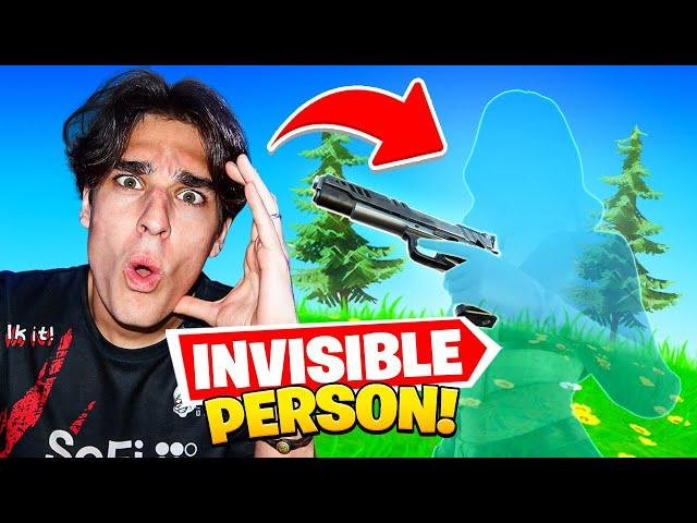 FUNNY Invisible Person Bug in Fortnite (HOW?)