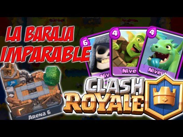 BARAJA/MAZO INVENCIBLE DE CLASH ROYALE | SUBIDA ARENA 6-7