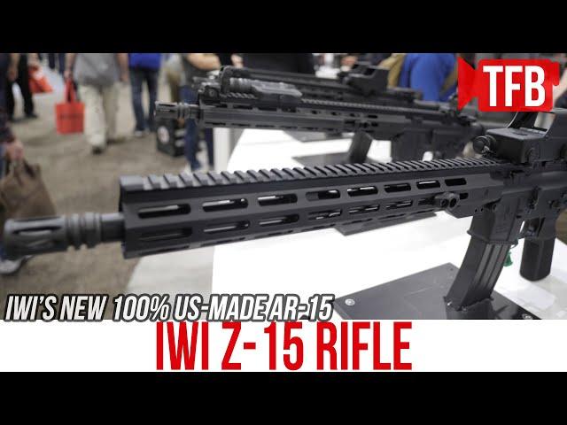 IWI Z-15 (Zion-15) AR-15 Rifle; 100% US Made [SHOT Show 2020]