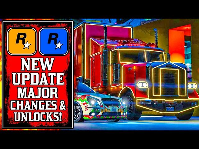 ALL Major CHANGES & Rewards in The NEW GTA Online Christmas UPDATE! (New GTA5 Update)