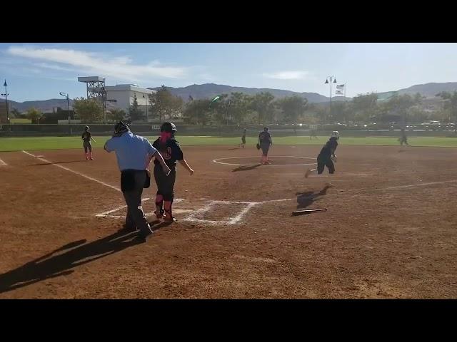 Live Game at Bat-Chloe Garcia Class of 2022