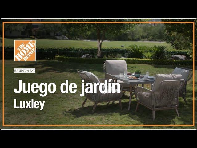 JUEGO DE JARDÍN LUXLEY DE HAMPTON BAY