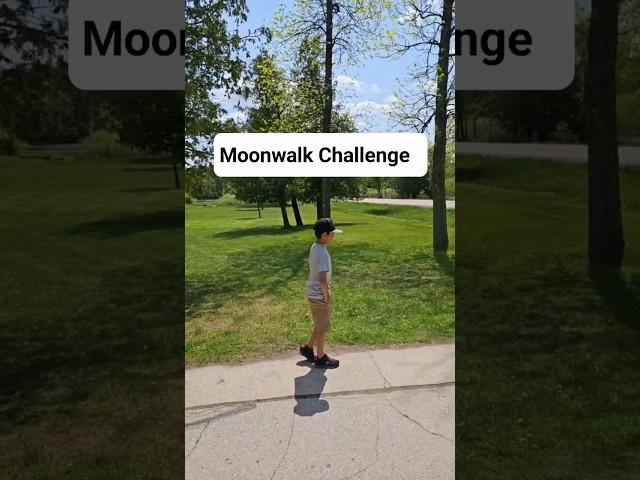 Moonwalk on a rough sidewalk!!  #moonwalk #MJ #challenge #kids #dance #reelsviral #trend #trending