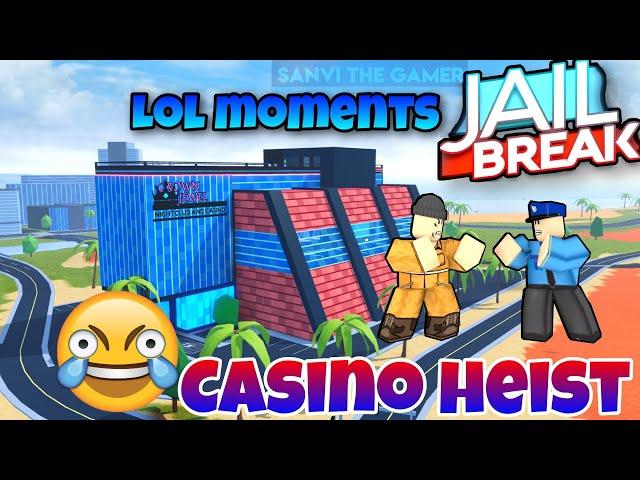 Casino heist gone wrong || Roblox Jailbreak || Sanvi The Gamer ||