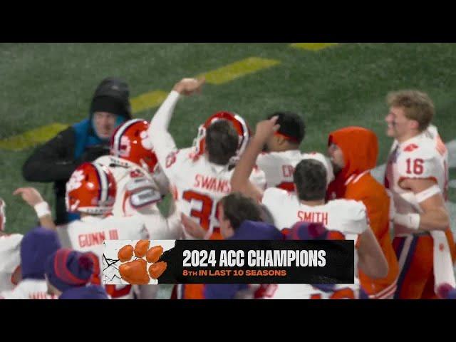 Clemson wins the ACC Championship with a 56-yard field goal as time expires | ESPN College Football