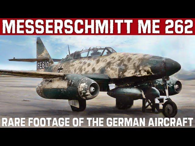 Messerschmitt Me 262 | the WW2 German Jet Aircraft Explained By Eric "Winkle" Brown | Rare Footage