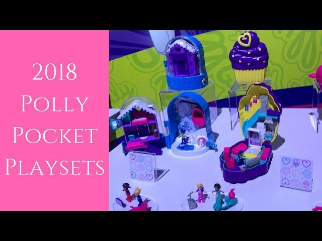 2018 Polly Pocket Playset Preview  - Toy Fair