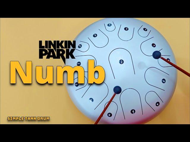 NUMB (Linkin Park) - Steel Tongue Drum / Tank Drum Cover with Tabs