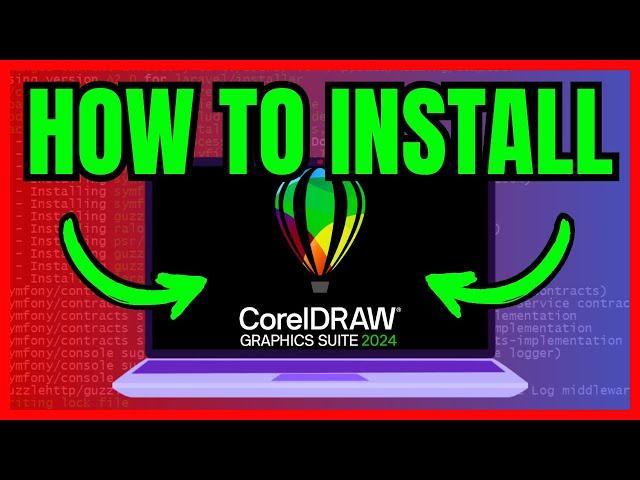 How To INSTALL Coreldraw On PC (2024)