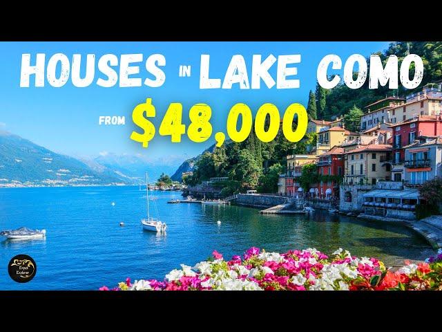 Affordable  ITALIAN PROPERTIES for Sale in LAKE COMO | Cheap Houses in Italy