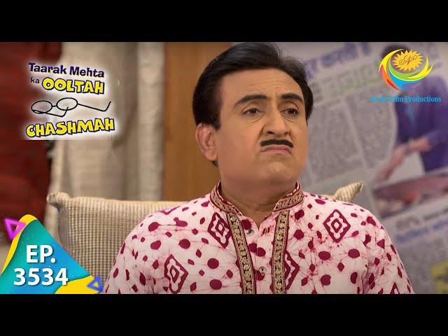 The Discussion Of Bhide's Car-Taarak Mehta Ka Ooltah Chashmah - Ep 3534 - Full Episode - 11 Aug 2022