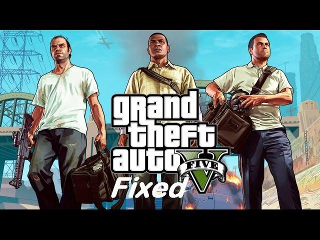 Fixed "Please Run Grand Theft Auto V using PlayGTAV.exe'