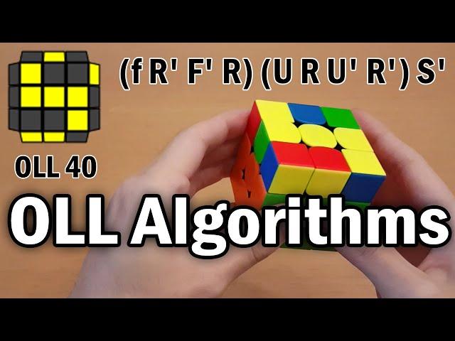 [New] Rubik's Cube: All 57 OLL Algorithms & Finger Tricks