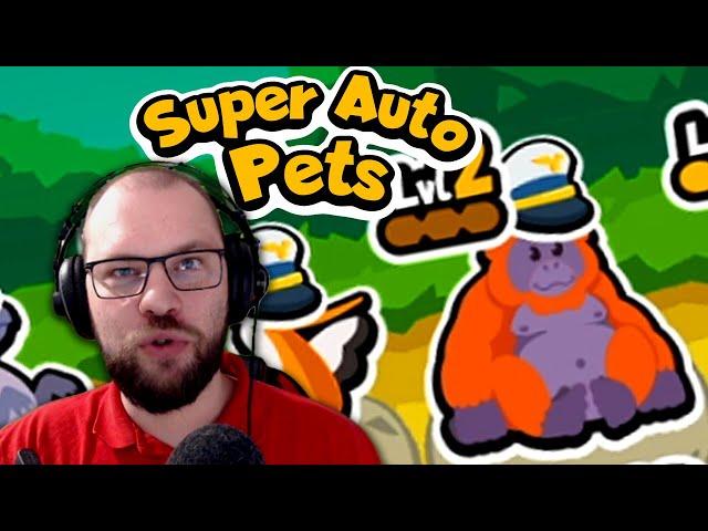 ОРАНГУТАН КРУШИТЬ!  Супер Авто Звери / Super Auto Pets