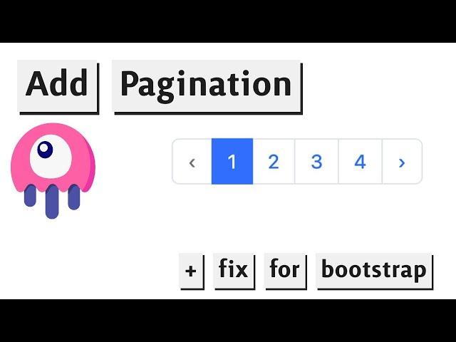 Laravel Livewire Pagination Tutorial + fix for Bootstrap