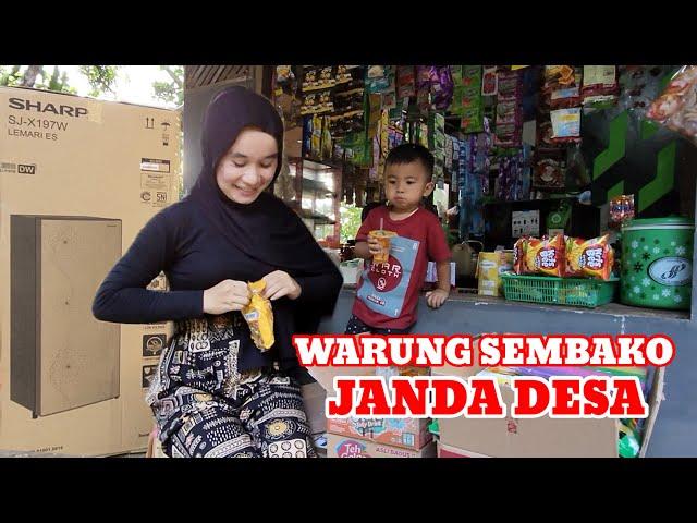 JANDA CANTIK 1 ANAK SENANG BANGET SAAT DIBUKAIN WARUNG & DIBELIKAN KULKAS SAMA DONATUR DR AMERIKA