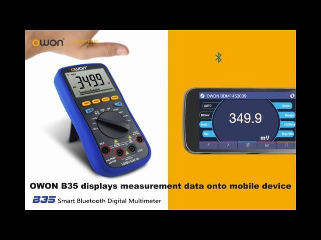 OWON B35 мультиметр с Bluetooth