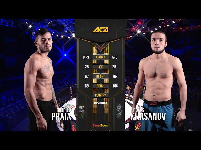 Родриго Прайа vs. Фирдавс Хасанов | Rodrigo Praia vs. Firdavs Khasanov | ACA 103 - St. Petersburg