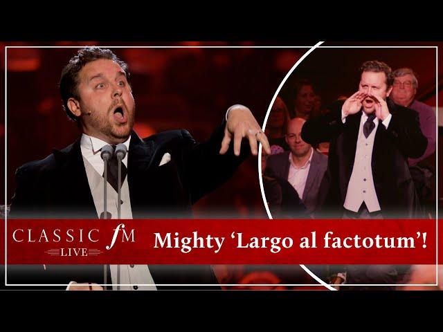 Baritenor Michael Spyres sings a blistering Rossini ‘Largo al factotum’ | Classic FM Live