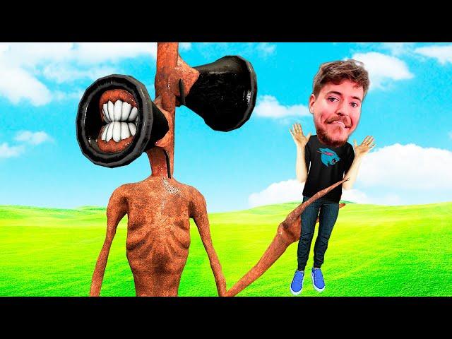  Siren Head Stole MrBeast. Trevor Henderson Creatures. Hamster TV Garry's Mod Gmod