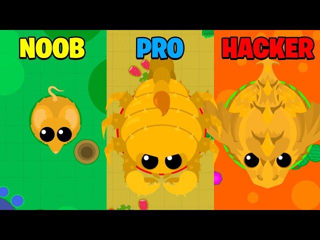 NOOB vs PRO vs HACKER in MOPE.IO