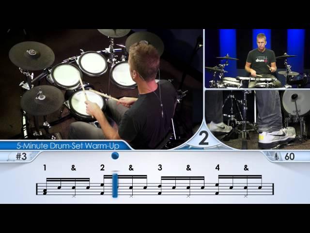 5-Minute Drum-Set Warm-Up (Beginner) - Drum Lesson