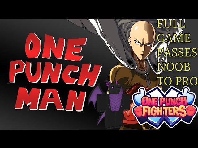 Noob to Pro with Full Gamepasses | One Punch Fighters X