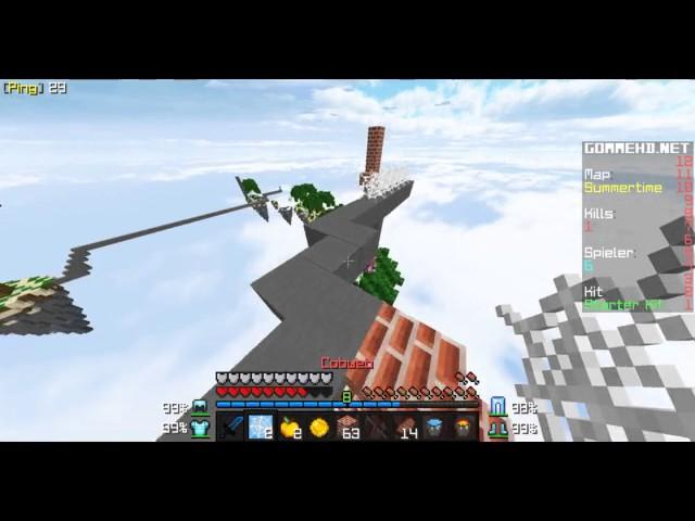 MrQuex eine sehr coole Runde Skywars