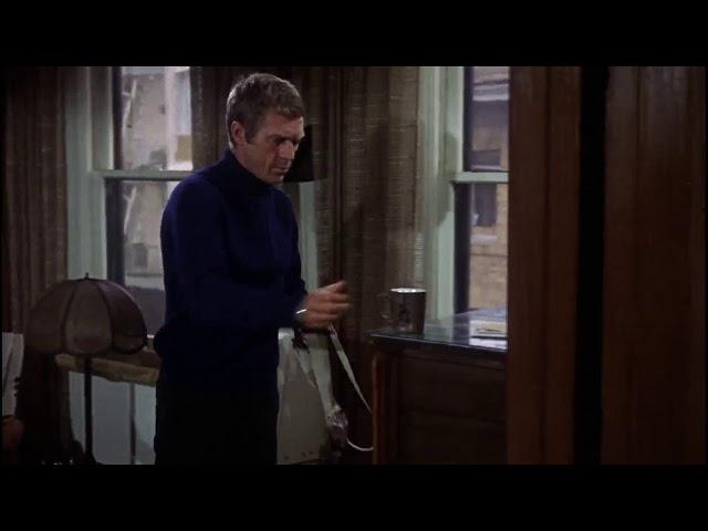 Bullitt - breakfast scene