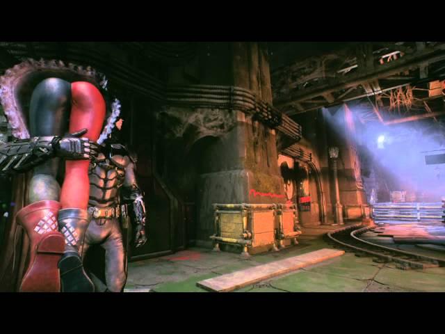 BATMAN™: ARKHAM KNIGHT "Picking up" Harley Quinn