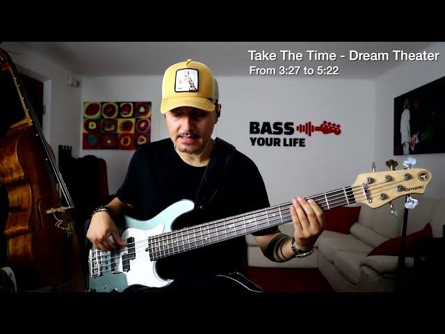 “Take The Time” - Dream Theater -  Bass Cover #bassyourlife #dreamtheater