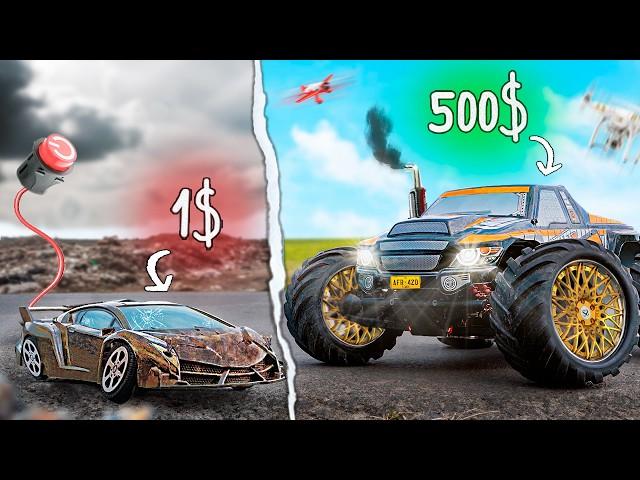 1$ VS 500$ РАДИОУПРАВЛЯЕМЫЕ ИГРУШКИ !)