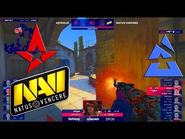 S1MPLE IS BACK!! - NaVi vs Astralis - BLAST Premier Spring Series 2020