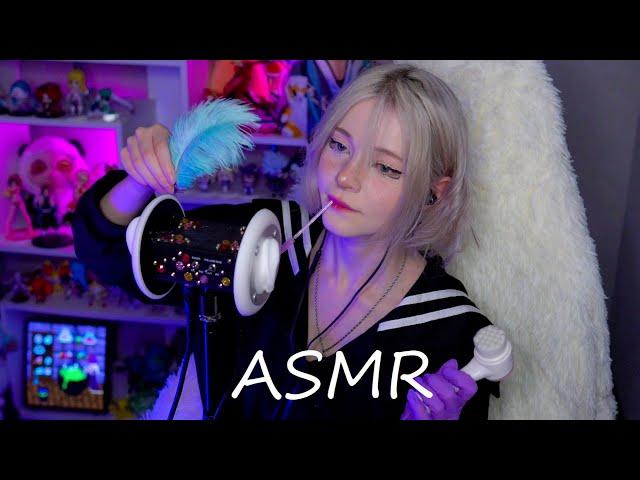 АСМР | Кисточки, Щетки и Прочие Триггеры  | ASMR Ear Brushing and Scratching 