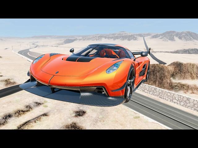 Epic High Speed Car Jumps #294 – BeamNG Drive | CrashBoomPunk