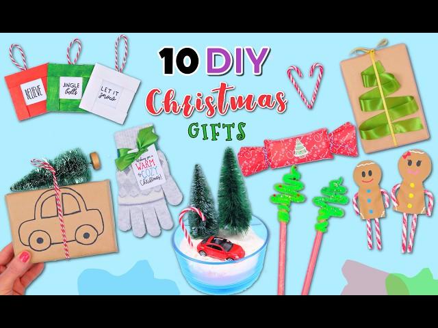 10 DIY CHRISTMAS GIFTS FOR EVERYONE - Easy Gift Ideas People Actually Want!