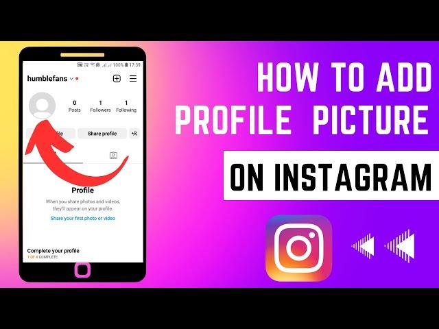 How to Add Profile Picture on Instagram | In Tamil