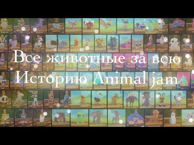 Все животные за всю историю Animal jam || Animal jam ||